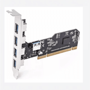 Placa PCI USB 2.0 – 4 Portas + 1 Interna • Plug & Play • PC Desktop • Alta Compatibilidade