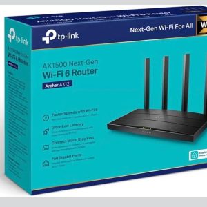 Roteador Wi-Fi 6 Gigabit Dual Band AX1500 EX1500 TP-Link