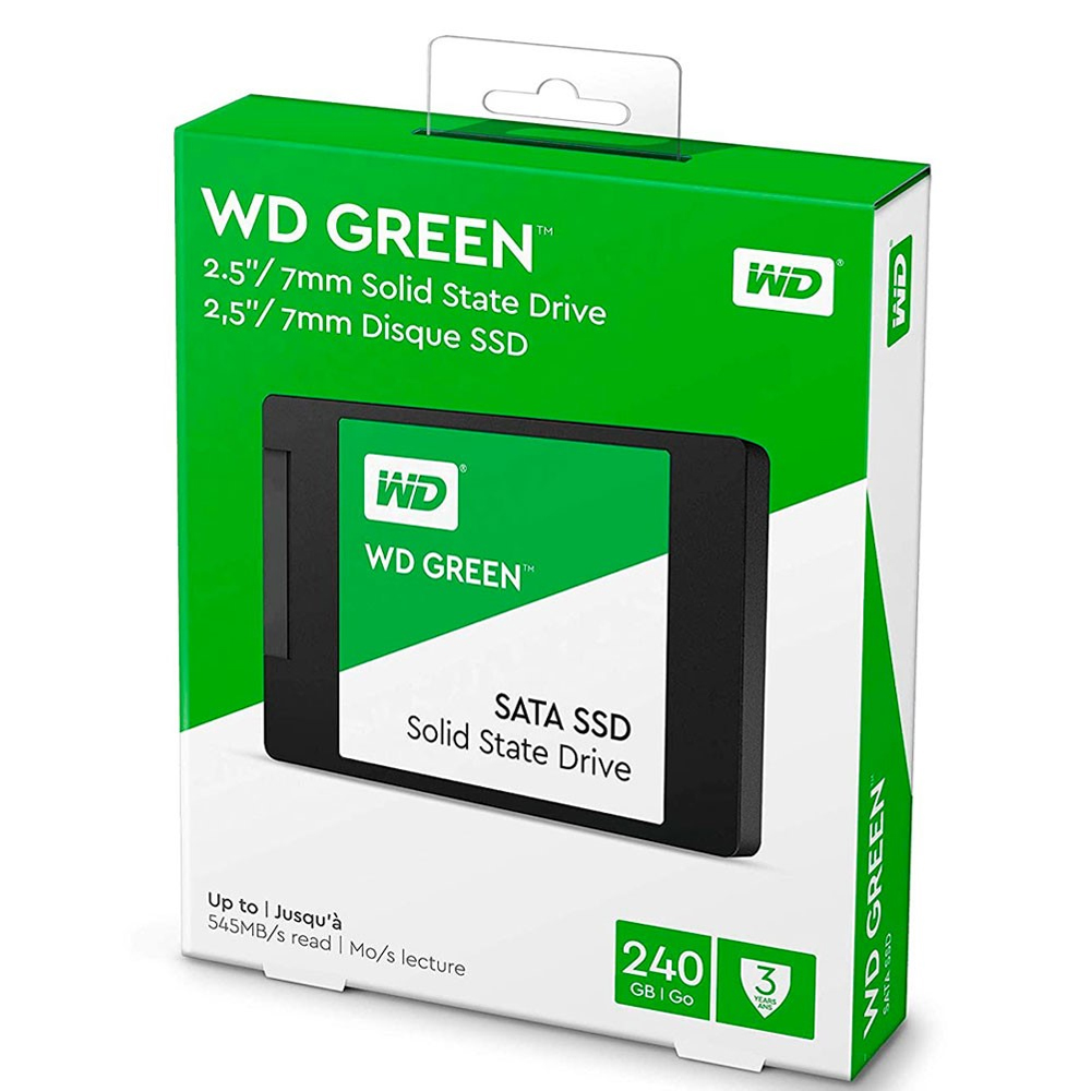 SSD 240GB Western Digital WD Green SATA III 2.5 polegadas WDS240G3G0A - Imagem 4